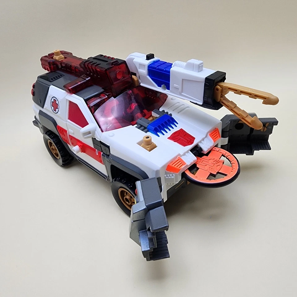 TRANSFORMERS Armada (2002) RED ALERT Max-Con 7.5" Figure [NEAR COMPLETE WORKS] - Image 3 of 4