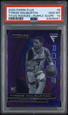 2020 Tyrese Haliburton Flux Titan Rookies Purple RC SSP  # 34/38 PSA 10 POP 8 🔥