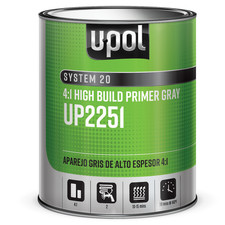 U-pol 2251 2k 41 Gray High-build Urethane Auto Body Primer 1 Liter