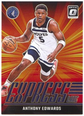 Anthony Edwards 2024-25 Panini Donruss optic - Express Lane #7