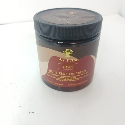 As I Am Classic Doublebutter Cream - Moisturizes & Strengthens Hair - 8 oz