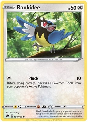 Rookidee - 154/189 - Common - Near Mint