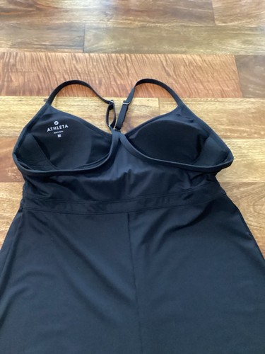 Athleta Black Coastline Swim Dress..Sz M - Picture 6 of 8