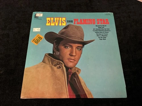 ELVIS PRESLEY LP CAS-2304 SINGS FLAMING STAR FACTORY SEALED BEAUTY 1969 PICKWICK