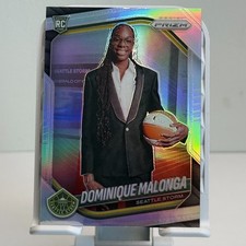 2025 Panini WNBA Prizm Dominique Malonga Silver Variation Prizm