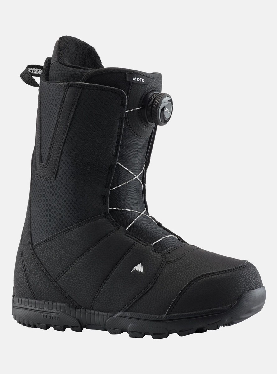 Burton Moto BOA Men's Snowboard Boots, Black, M13 MY26 | eBay