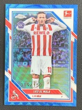 Said El Mala 2025-26 Topps Chrome Bundesliga Blue Wave Base RC /150 #50