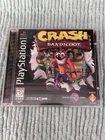 Crash Bandicoot PS1 PlayStation 1 Black Label Complete Refinished Disc Tested