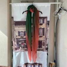 Spring Gradient Dot Pattern Scarf - Light and Colorful