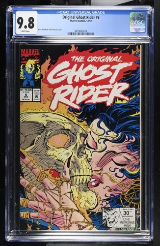 Original Ghost Rider #6 (12/92) Graded CGC 9.8