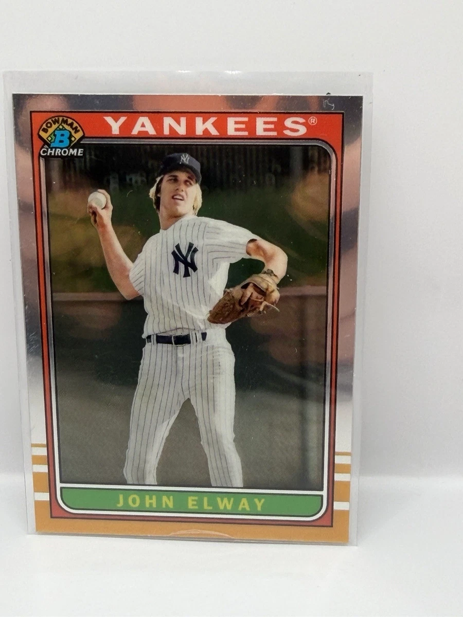 John Elway Yankees In Baseball Trading Cards for sale | eBay