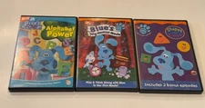 BLUES CLUES BLUES ROOM: Alphabet Power & Other Blues Clues DVDs Lot Of 3 Nick Jr