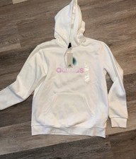 65 NEW adidas women's wordmark graphic hoodie Large