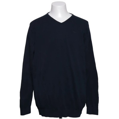Hampton Republic 27, Strickpullover, Größe: XXL, Blau, Baumwolle, Einfarbig #hTZ