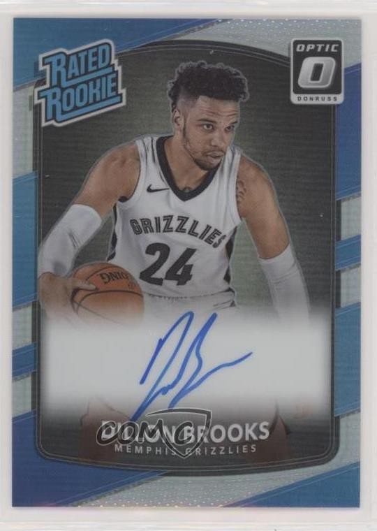 2017-18 Donruss Optic Rated Rookie Holo Prizm Signatures Dillon Brooks Auto 6gz