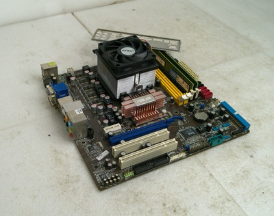 ASUS M3N78-VM Motherboard W/ 4GB RAM & AMD Athlon CPU