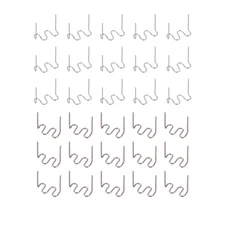 1000pcs Hot Staples Wave Stapler Repair Welding Car Bumper Dashboard Lamp Holder