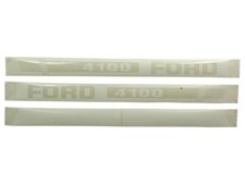 Set Di Adesivi Per Cappuccio Per Trattori Ford 4100.