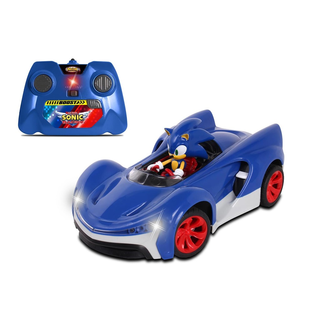 Team Sonic Racing 2.4GHz Radio Control Toy Car with Turbo Boost - Sonic The H...