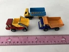 VTG Matchbox Lesney Superfast No 23 Atlas Dump Truck/No 37 Skip Truck/No 50 Art.