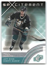 2001 Upper Deck SPx #71 Paul Kariya   Anaheim Mighty Ducks 1BB
