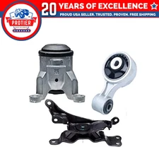 Fits 2009-2014 Nissan Murano 3.5L Engine Motor & Trans Mount Set 3PCS :