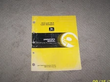John Deere Used 32LS & 38LS Lawn Sweepers  Operators Manual A4