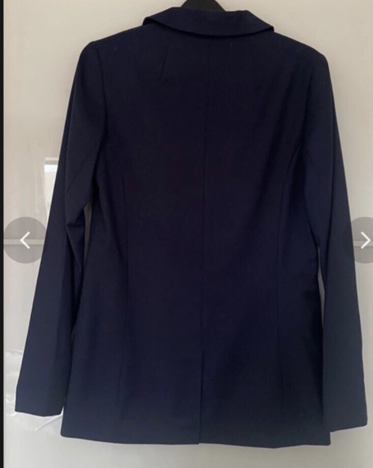 H&M Navy Blue Jacket size UK 6 / EUR 36 Excellent Condition, Worn