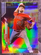 2020 Topps Baseball Rainbow Foil #339 Hansel Robles Los Angeles Angels MLB Card