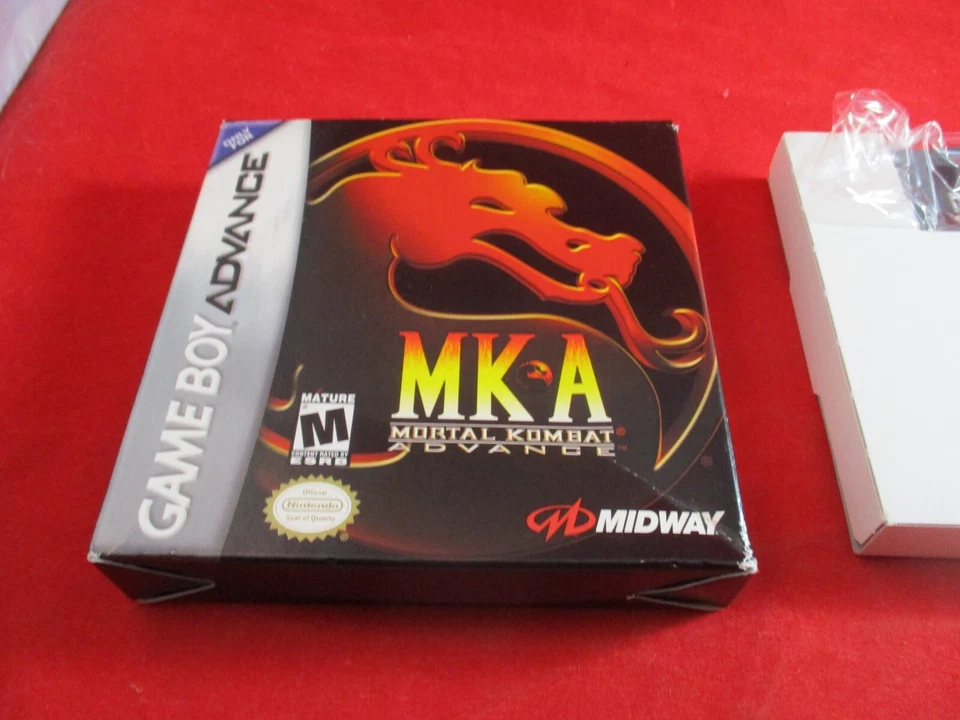 Mortal Kombat Advance MKA Nintendo Game Boy Advance полный с коробкой руководство игры - Изображение 2 из 4