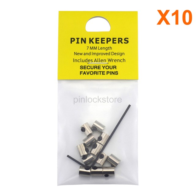 120 PCS 7MM Pin Keepers/Pin Locks/Locking Pin BacksSecure Your Favorite Pins! eBay