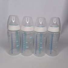 Nuk Baby Bottle Lot Of 4 Bottles Blue 10 Oz.