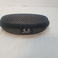 Oakley Hard Case Eyeglasses Sunglasses Clamshell Zip Up Black
