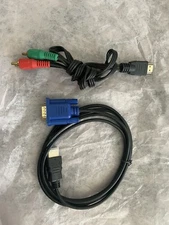Lot Of Vga X Hdmi Cable & Component X Hdmi Cable 5ft Long Both For Price Of One