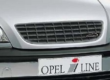 Original Irmscher Opel Zafira A Kühlergrilleinsatz Perlgrau