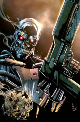 TOILE TABLEAUX  TERMINATOR  50X70 CM