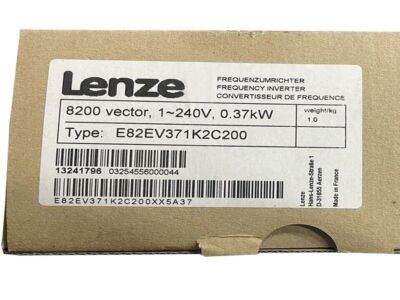 E82EV371K2C200 1PCS NEW Lenze Frequency Inverter E82EV371K2C200