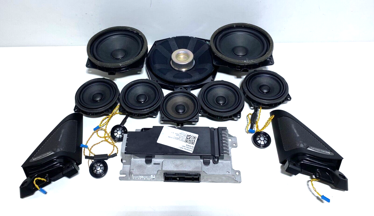 BMW i4 G26 M50 HARMAN KARDON SET AUDIO Lautsprecher SPEAKERS ALEV