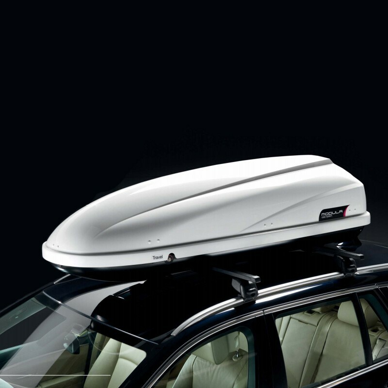 Box Da Tetto CAM 430 Litri Bianco - Portabagagli Per Auto Con Doppia Apertura E Serratura - Foto 6