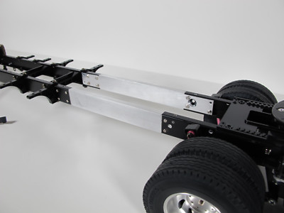 New Aluminum 4 7/8  inch Frame Extension Bar Tamiya R/C 1/14 King Knight Hauler