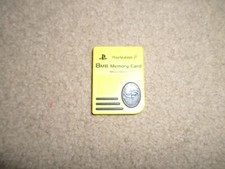 Nyko Yellow Sony PlayStation 2 PS2 Memory Card 8MB Magic Gate