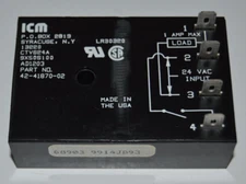 ICM 42-41870-02 RELAY 24VAC Input 1 Amp Max Load, CTVS24A, LR30320, NEW