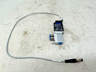 Festo MHP2-MS1H-5/2-M5 Solenoid Valve 525105 w/ Cable