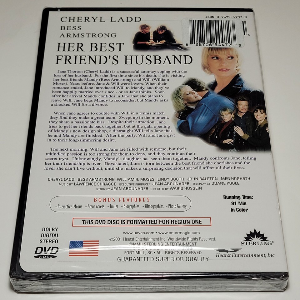 Her Best Friends Husband (DVD, 2001) Cheryl Ladd Bess Armstrong Free