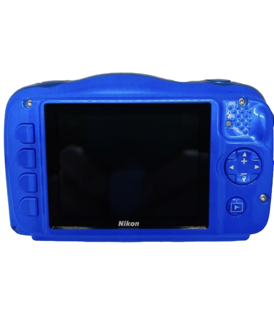 ニコン Nikon COOLPIX S33 ブルー 元箱 防水カメラ Amazon.com : Nikon COOLPIX S33 Waterproof Digital Camera