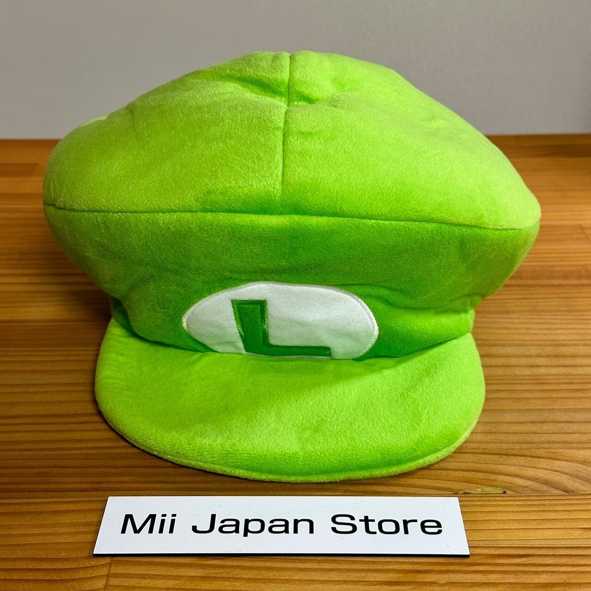 USJ Limited SUPER NINTENDO WORLD Luigi Plush cap hat Cosplay USJ