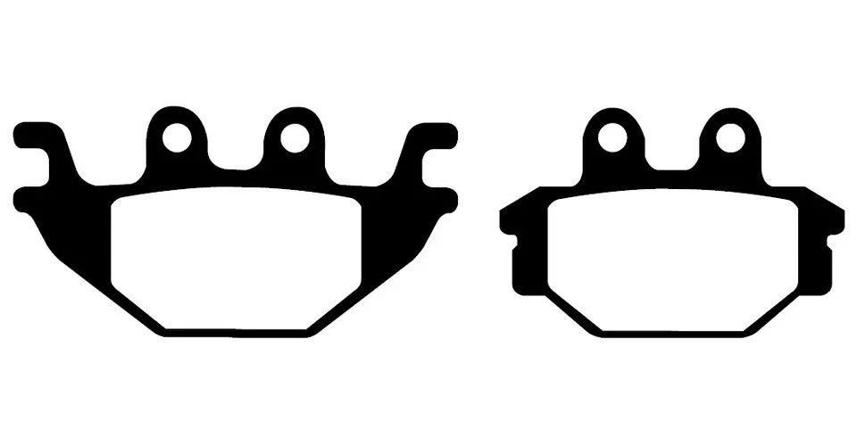 EBC Orgánico Trasero Pastillas Freno de Disco (1 Set) Para Yamaha MT125 ( 2014A - Imagen 4 de 4