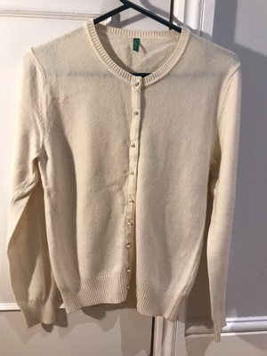 benetton wool cardigan