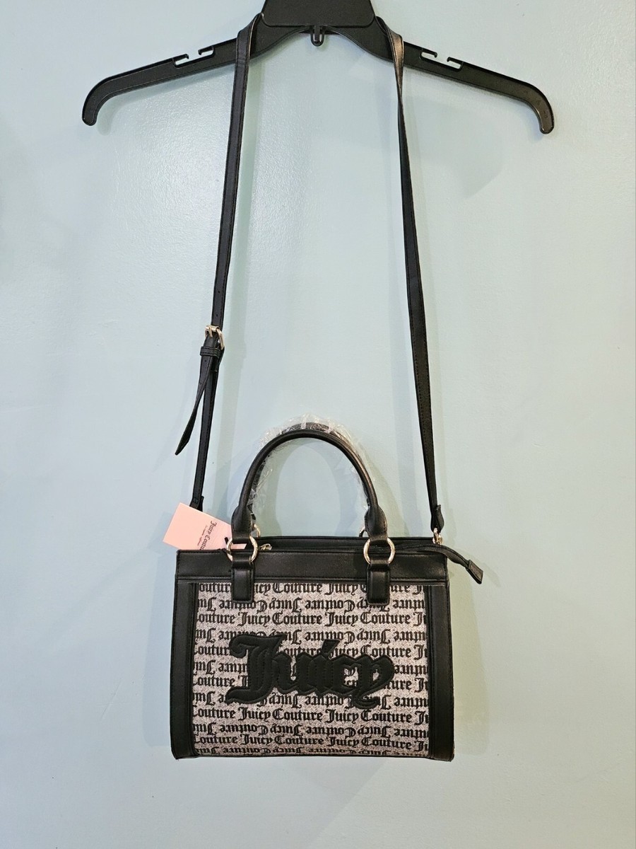 JUICY COUTURE バッグ ブラック 7137 New Ladies Women's Juicy Couture Paparazzi Tote Black Juicy