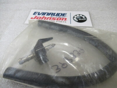 E109 Evinrude Johnson OMC 398339 Fuel Hose Adapter Kit OEM New Factory Boat Part